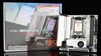 微星B850I刀锋钛主板：小白龙210W供电力压9950X