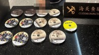 男子藏156张PS5游戏盘进境被查!黑神话 给他爱5全有