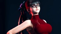 《剑星》伊芙超级性感皮革乳胶装Mod：身材太丰满！