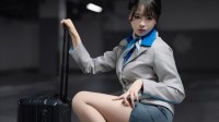 很快就被优化的空姐高跟鞋 就好这口湿咸的囧图