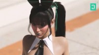 《第一后裔》兔女郎Sharen展示！网袜兔耳很大胆
