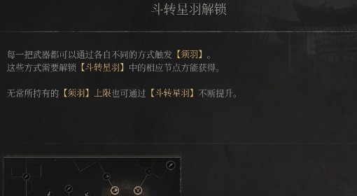 《明末：渊虚之羽》斗转星羽解锁说明