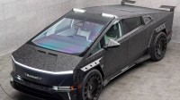 知名改装厂打造！Cybertruck秒变“碳纤维超跑”