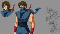 《忍龙》新作美术幕后花絮公布：主角设计原画公开