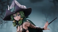 《圣兽之王》魔女雅娜手办开订!1/7比例细节丰富