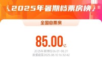 突破85亿！2025暑期档票房再创新高！
