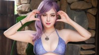 日本美女COS《如龙》善熙！泳装嫩肤超级养眼