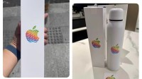 苹果Apple Store新店开业礼多值钱？保温杯被炒300元