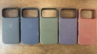 iPhone17Pro官方TechWoven手机壳曝光：共五款配色