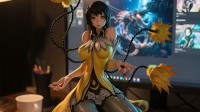 金亨泰公开大雷美女角色手办！但制作的方法很是特别