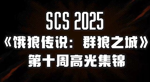《饿狼传说群狼之城》SCS2025第十周高光回顾