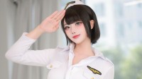 性感韩援Yasal最新COS机长美图：大雷翘臀真丰满！
