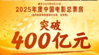 400亿元！2025年中国电影总票房持续飙红