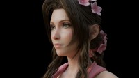 3D区新神!大神晒《FF7》爱丽丝建模！期待新作品