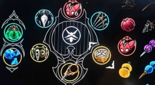 《空洞骑士：丝之歌》漫游者纹章搭配参考