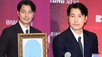 韩国影帝郑雨盛复出略显憔悴 私生子风波消失近1年