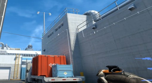 《CSGO》核子危机外场一线烟道具教学