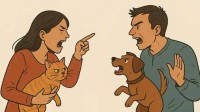 印度一对夫妻因宠物问题离婚:你的狗吓坏我的猫