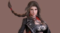 3D大神让爱丽丝穿《绝区零》服装:胸脯肉腿过于丰满!