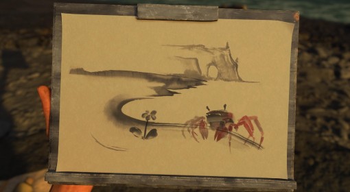 《羊蹄山之魂》全水墨画收集攻略