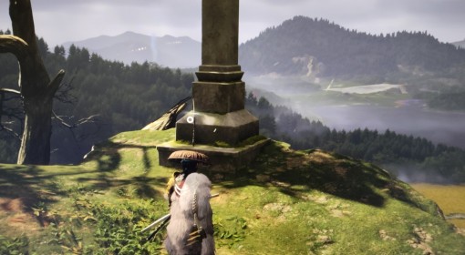 《羊蹄山之魂》俯瞰田野亡者之柱入口位置