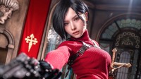 《生化》艾达王COS：身材超绝黑丝亮眼