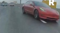 特斯拉相撞被特斯拉拍下 加州遍地特斯拉！