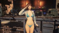 《剑星》百合服装MOD！五彩斑斓比基尼泳装！