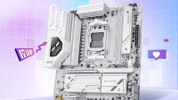 华硕B850M AYW OC WIFI7 W主板开售 白色超频新神器