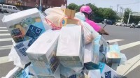 山姆回应配送员严重超载：将改用三轮车运输大件货物