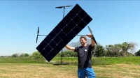 DIY工程师打造无电池太阳能无人机：真的飞起来了！