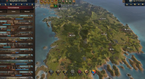 《欧陆风云5》TAG强度与前期基本玩法讲解