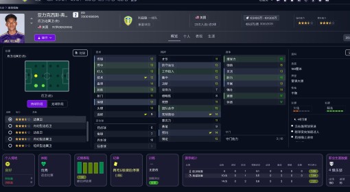 《足球经理26》便宜右后卫球员推荐