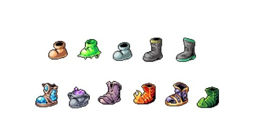 《IdleOn》鞋子图鉴