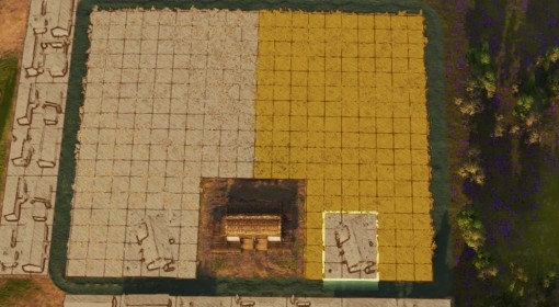 《纪元117》水稻农场布局分享