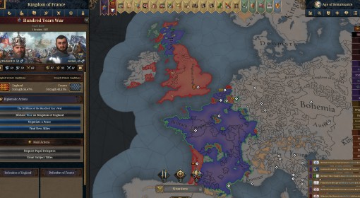 《欧陆风云5》冷战成就达成方法