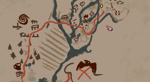 《困兽之国》地图说明