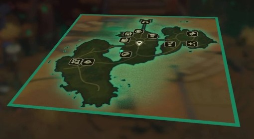 《夜勤人2：无尽宝库》地图及图标用法介绍