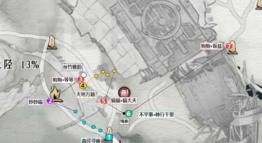 《燕云十六声》扶摇峰游历位置分享