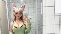 《剑星》尹雪花晒新COS！兽耳娘汹涌澎湃