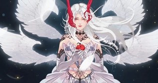 银辉洒身若梦，羽翼展绽如幻