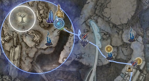 《艾尔登法环黑夜君临》DLC见弃空洞者大空洞第一天跑图路线