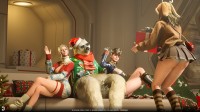 《第一后裔》圣诞节贺图：熊哥美女左拥右抱定力十足