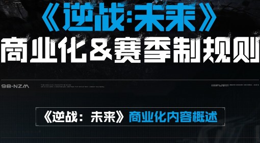 《逆战未来》商业化与赛季制规则介绍